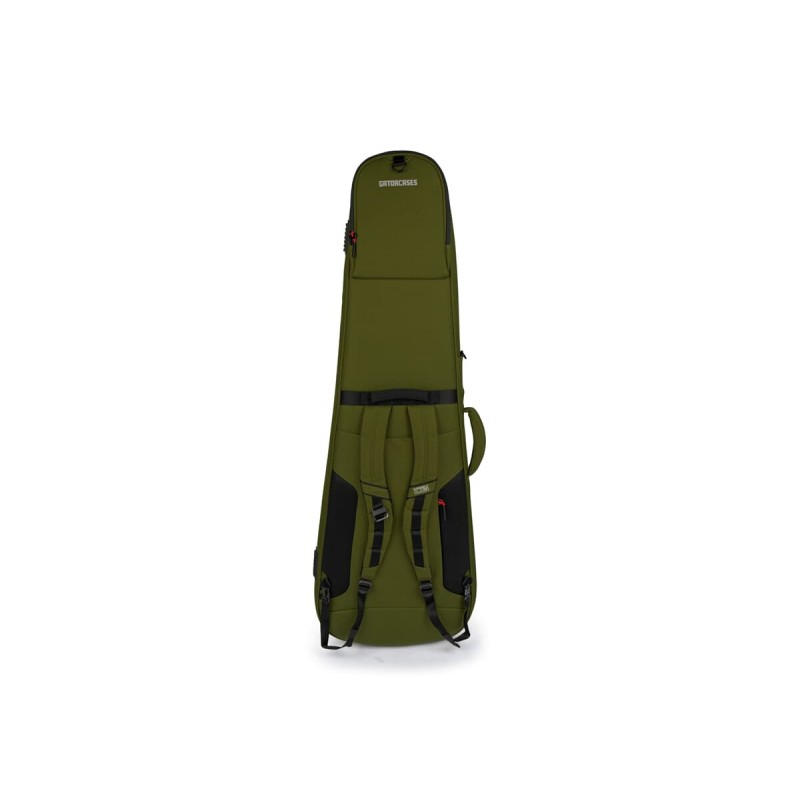 Gator Cases G-ICONBASS-GRN - Pokrowiec na gitarę basową z serii ICON Gator Cases G-ICONBASS-GRN - Pokrowiec na gitarę basową z serii ICON