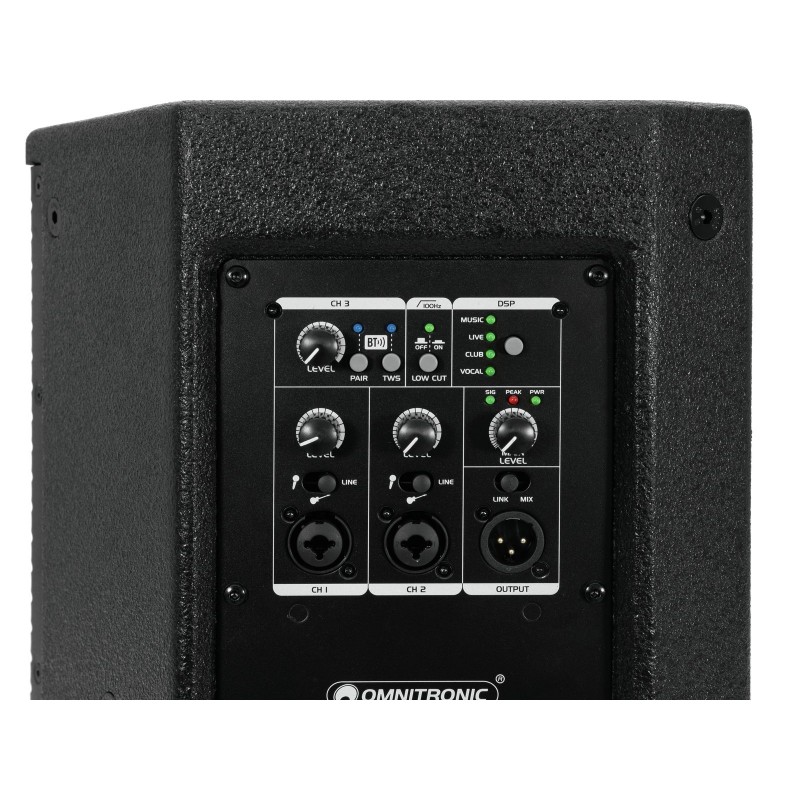 Omnitronic PAS-208A MK4 - Kolumna aktywna Omnitronic PAS-208A MK4 - Kolumna aktywna
