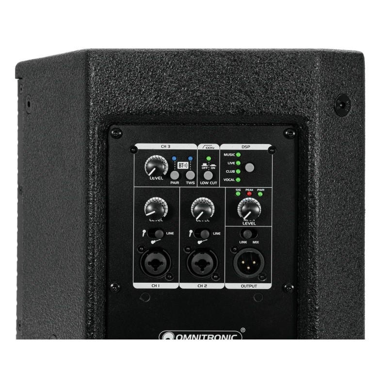 Omnitronic PAS-215A MK4 - Kolumna aktywna Omnitronic PAS-215A MK4 - Kolumna aktywna