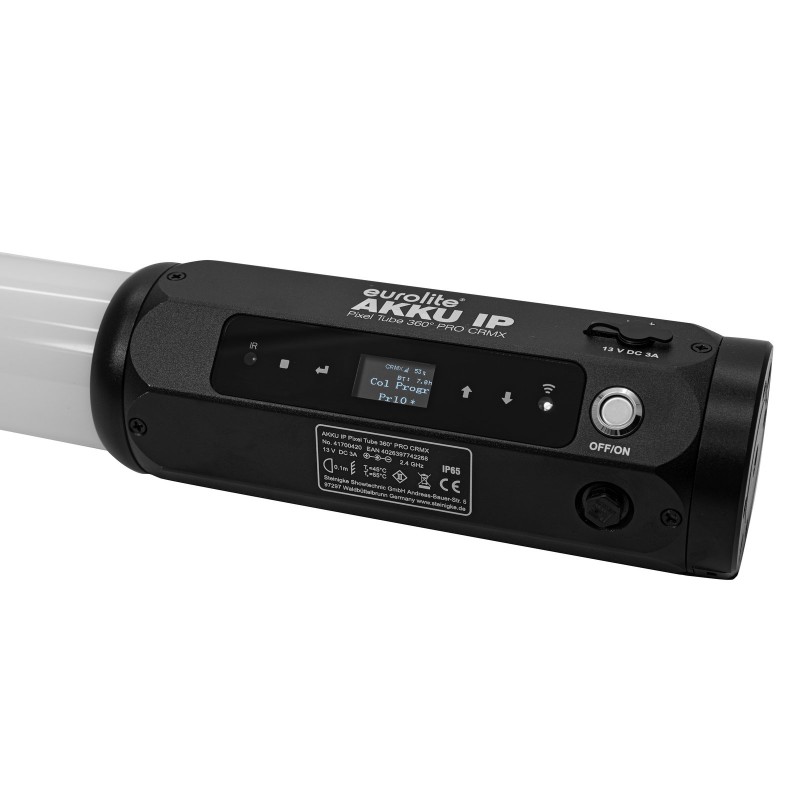 Eurolite AKKU IP Pixel Tube 360° PRO CRMX - Tuba oświetleniowa Eurolite AKKU IP Pixel Tube 360° PRO CRMX - Tuba oświetleniowa