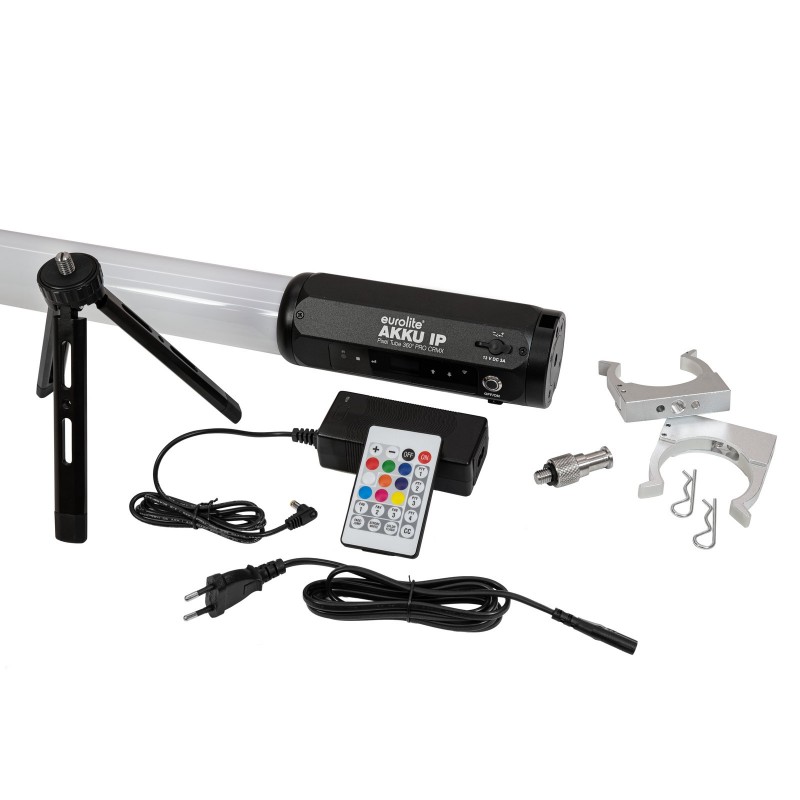 Eurolite AKKU IP Pixel Tube 360° PRO CRMX - Tuba oświetleniowa Eurolite AKKU IP Pixel Tube 360° PRO CRMX - Tuba oświetleniowa