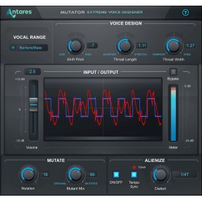 Antares Mutator - Wtyczka efektu wokalnego (do pobrania)