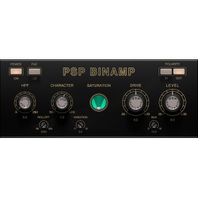 PSP Audioware BinAmp Wtyczka VST - 1 - Efekty (wtyczki VST, VSTi, TDM, RTAS itp.)) - Emulator wzmacniacza basowego i gitarowego 