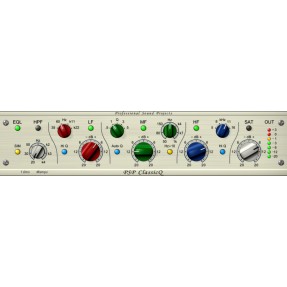 PSP Audioware ClassicQ Wtyczka VST - 1 - Efekty (wtyczki VST, VSTi, TDM, RTAS itp.)) - Korektor w stylu vintage z muzycznym kszt