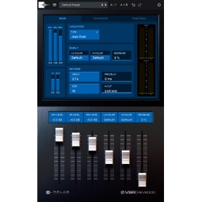 Relab Rev6000 Wtyczka VST - 1 - Efekty (wtyczki VST, VSTi, TDM, RTAS itp.)) - REV6000 zapewnia realistyczny, dynamiczny pogłos z