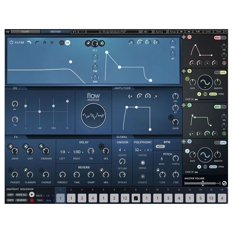 Waves Flow Motion FM Synth - Wirtualny syntezator (do pobrania) Waves Flow Motion FM Synth - Wirtualny syntezator (do pobrania)