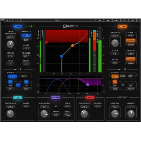 Waves eMo D5 Dynamics - Wtyczka Dynamics (do pobrania)