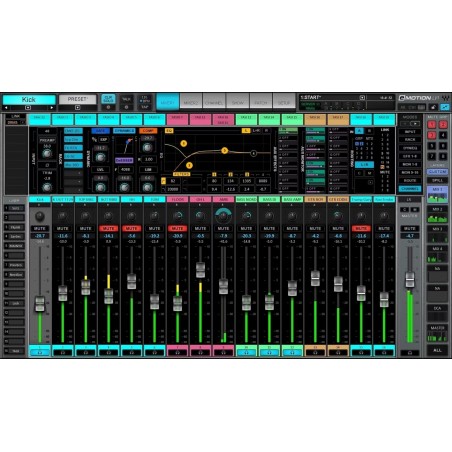 Waves eMotion LV1 Live Mixer – 64 St Ch. - Wtyczka konsoli mikserskiej (do pobrania)