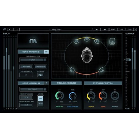 Waves Nx Virtual Mix Room over Headphones - Wtyczka monitorowania (do pobrania)