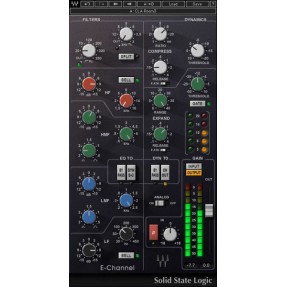 Waves SSL E-Channel - Wtyczka paska kanałów (do pobrania)