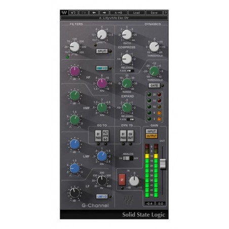 Waves SSL G-Channel - Wtyczka paska kanałów (do pobrania)