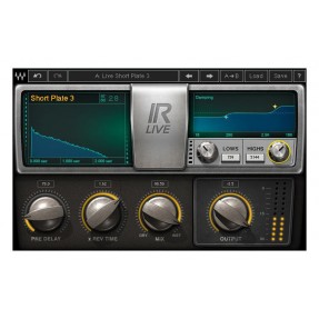 Waves IR-Live Convolution Reverb - Wtyczka pogłosu (do pobrania)