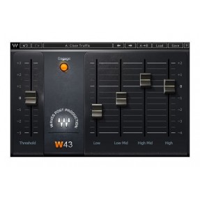 Waves W43 Noise Reduction Plugin - Wtyczka redukcji szumów (do pobrania)
