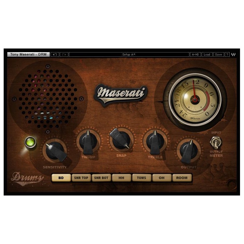 Waves Tony Maserati Signature Series - Zestaw wtyczek (do pobrania) Waves Tony Maserati Signature Series - Zestaw wtyczek (do pobrania)