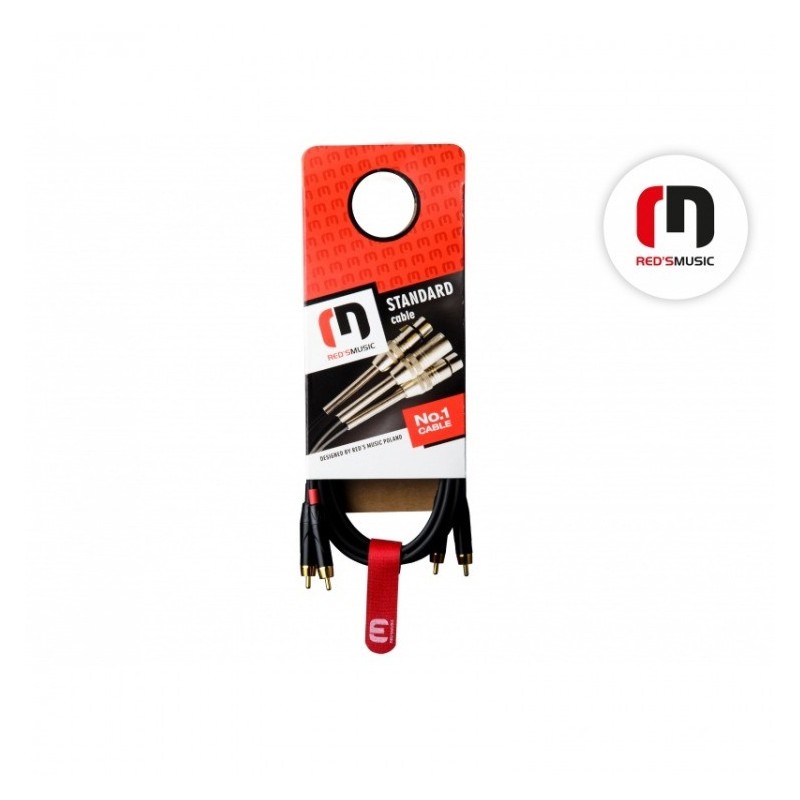 REDS AU15100 BX - kabel audio 2RCAsls2RCA 10m REDS AU15100 BX - kabel audio 2RCAsls2RCA 10m