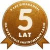 5 lat gwarancji na keyboard casio