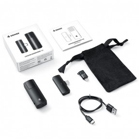 DONNER LM-100 - Mikrofon typu Lavalier - 1 - Mikrofony prezenterskie - Mikrofon typu Lavalier, 4 poziomy głośności, redukcja szu