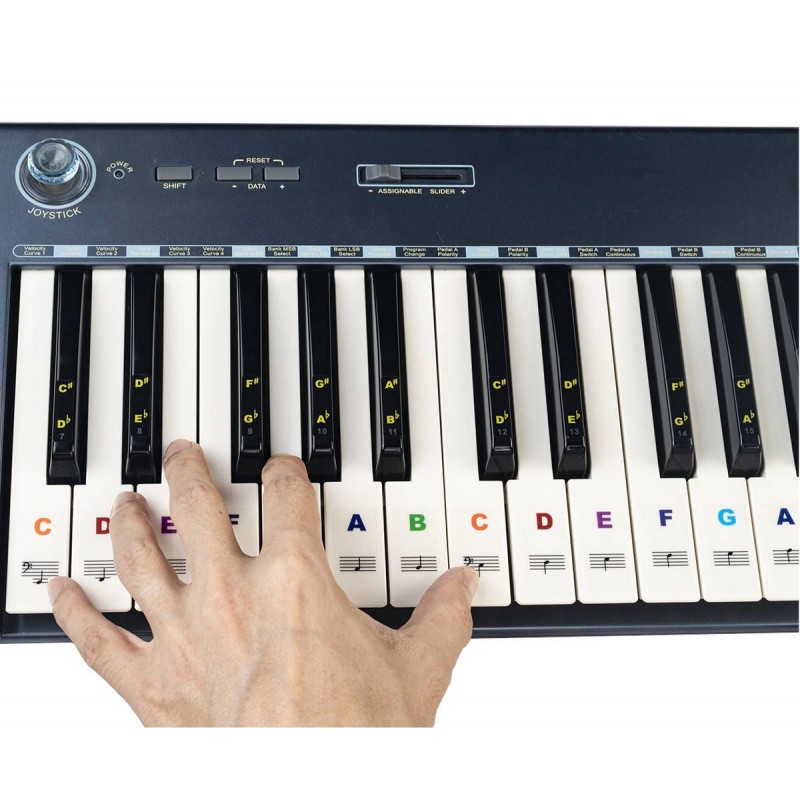 Keyboard Yamaha EZ-310 + naklejki z literową nazwą dźwięku Keyboard Yamaha EZ-310 + naklejki z literową nazwą dźwięku