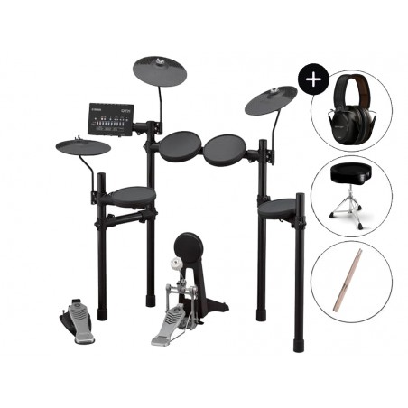 Perkusja elektroniczna Yamaha DTX432K + słuchawki + pałki + stołek