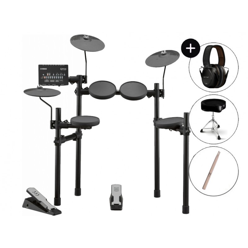 Perkusja elektroniczna Yamaha DTX402K RL + słuchawki + pałki + stołek Perkusja elektroniczna Yamaha DTX402K RL + słuchawki + pałki + stołek