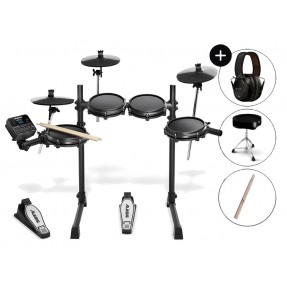 Perkusja elektroniczna Alesis Turbo Mesh Kit + słuchawki + pałki + stołek
