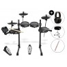 Perkusja elektroniczna Alesis Turbo Mesh Kit + słuchawki + pałki + stołek Perkusja elektroniczna Alesis Turbo Mesh Kit + słuchawki + pałki + stołek