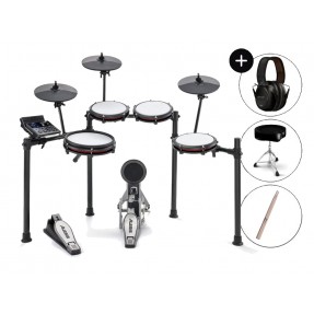 Perkusja elektroniczna Alesis Nitro Max + słuchawki + pałki + stołek