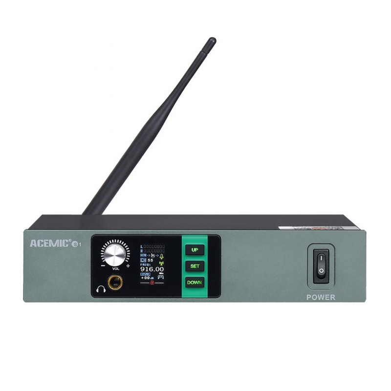 Acemic S1 - Bezprzewodowy system monitoringu dousznego Acemic S1 - Bezprzewodowy system monitoringu dousznego