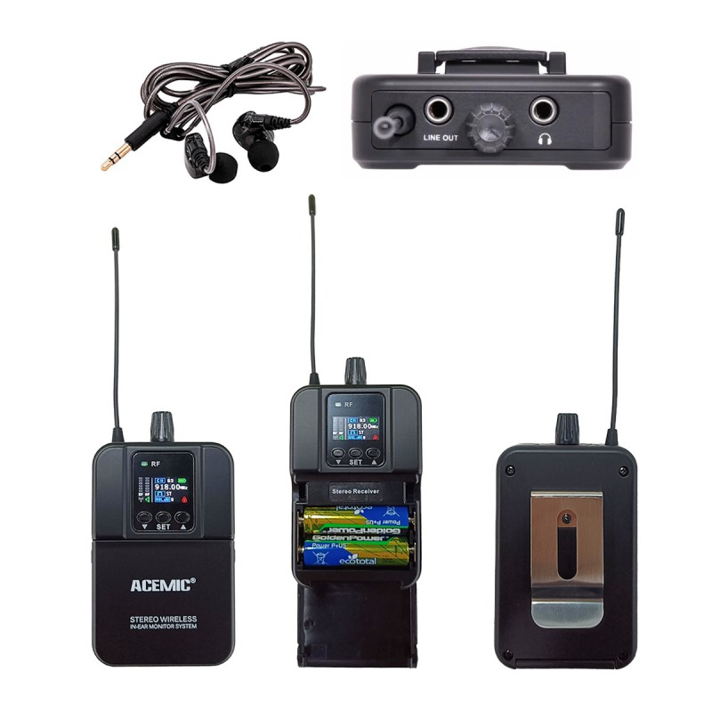 Acemic S1 - Bezprzewodowy system monitoringu dousznego Acemic S1 - Bezprzewodowy system monitoringu dousznego