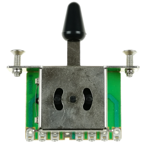 Kera Audio 5P/SQ/ST/Czarny - Przełącznik 5 pozycyjny