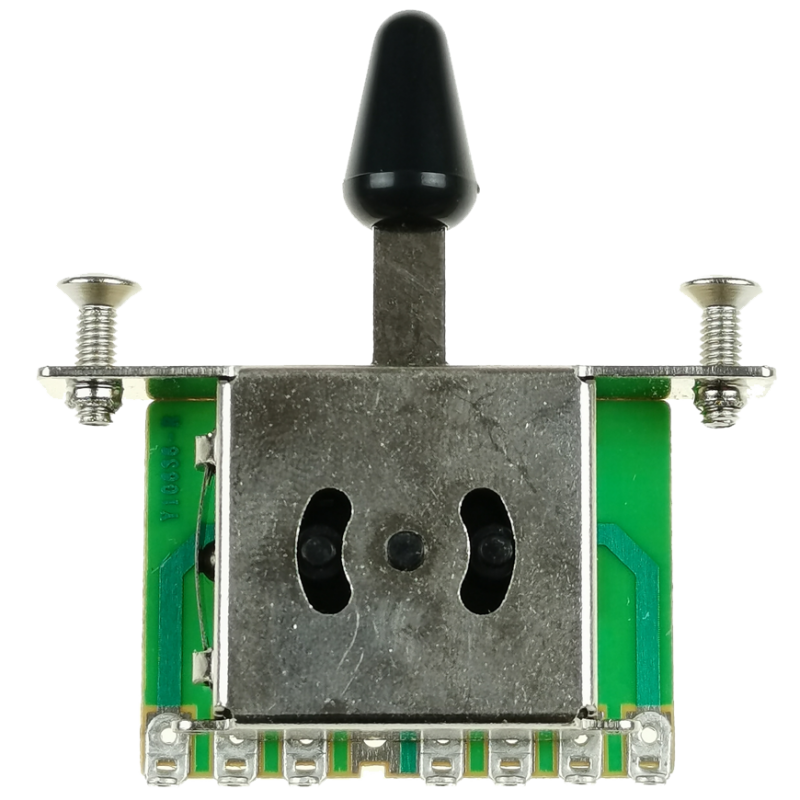 Kera Audio 5P/SQ/ST/Czarny - Przełącznik 5 pozycyjny Kera Audio 5P/SQ/ST/Czarny - Przełącznik 5 pozycyjny