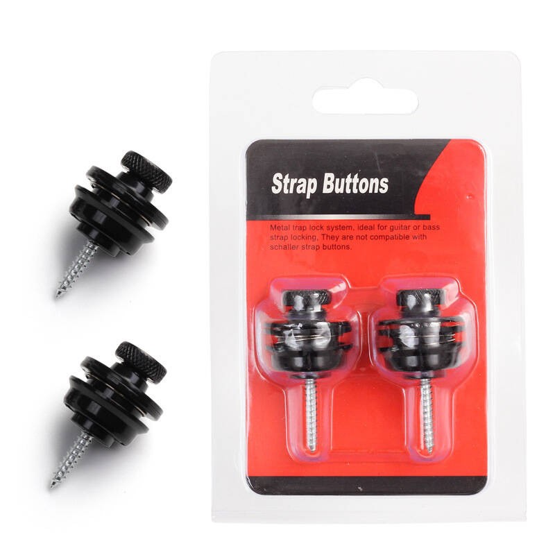 Kera Audio AS-032 Black - Zaczep paska Strap Locks Kera Audio AS-032 Black - Zaczep paska Strap Locks