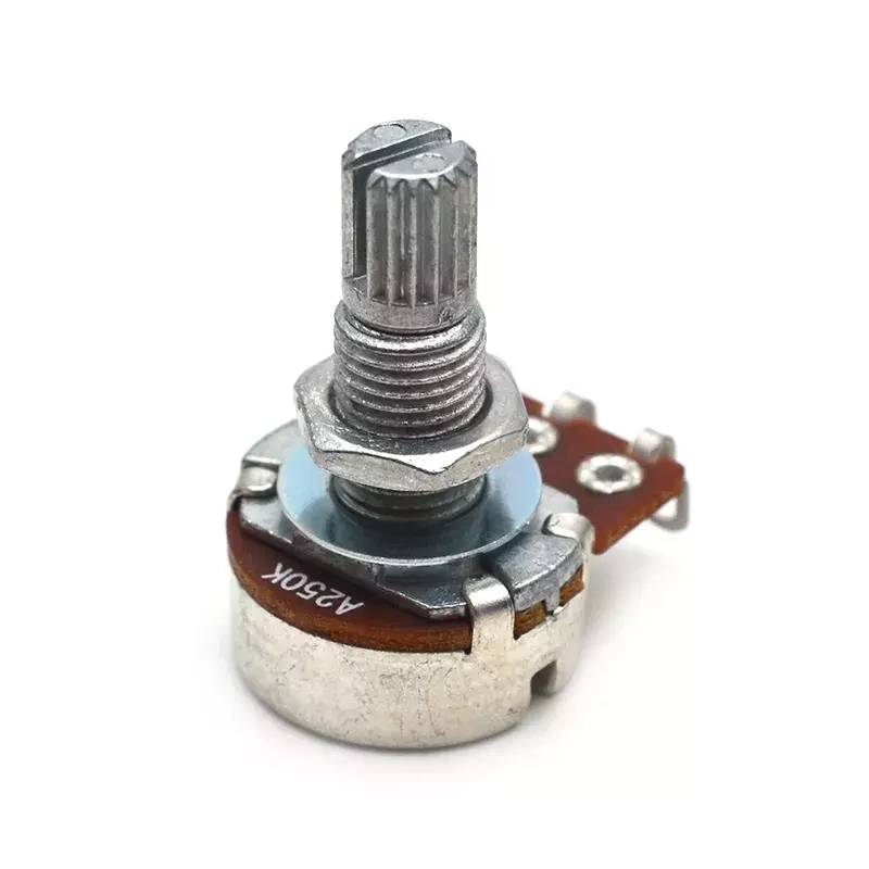Kera Audio A250K/18 - Potencjometr logarytmiczny - 1 - Pokrętła do gitary - Kera Audio A250K/18 - Potencjometr logarytmiczny Kera Audio A250K/18 - Potencjometr logarytmiczny - 1 - Pokrętła do gitary - Kera Audio A250K/18 - Potencjometr logarytmiczny