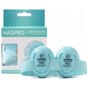 Haspro Baby Earmuffs MINT - Nauszniki ochronne dla niemowląt i małych dzieci - 1 - Zatyczki do uszu - Haspro Baby Earmuffs Boy 0