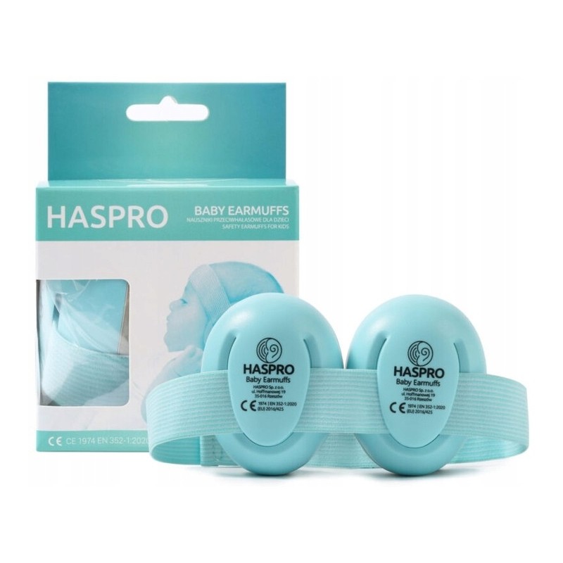Haspro Baby Earmuffs MINT - Nauszniki ochronne dla niemowląt i małych dzieci - 1 - Zatyczki do uszu - Haspro Baby Earmuffs Boy 0 Haspro Baby Earmuffs MINT - Nauszniki ochronne dla niemowląt i małych dzieci - 1 - Zatyczki do uszu - Haspro Baby Earmuffs Boy 0