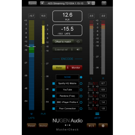 NUGEN Audio MasterCheck - Wtyczka do masteringu (do pobrania)