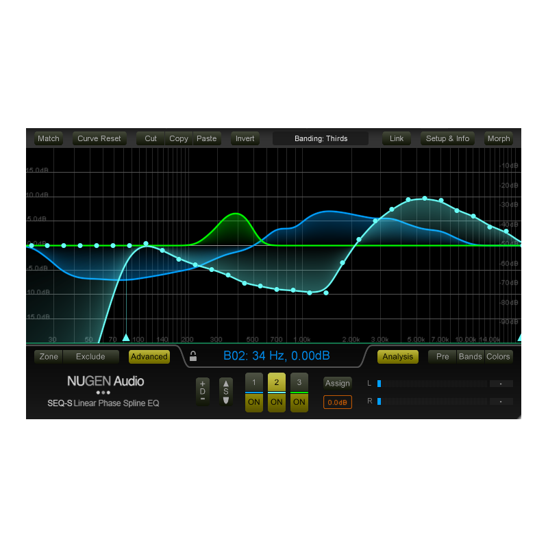 NUGEN Audio SEQ-ST - Wtyczka do korekcji dźwięku (do pobrania) NUGEN Audio SEQ-ST - Wtyczka do korekcji dźwięku (do pobrania)