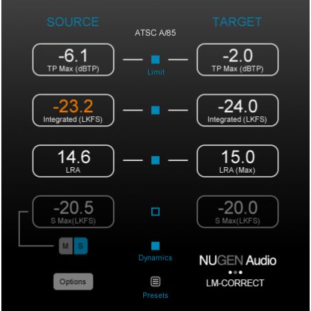 NUGEN Audio LM-Correct 2 - Wtyczka VST (do pobrania)