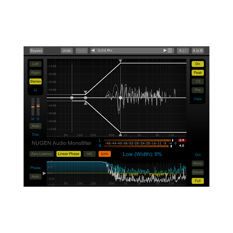 NUGEN Audio Monofilter - Wtyczka VST (do pobrania) NUGEN Audio Monofilter - Wtyczka VST (do pobrania)