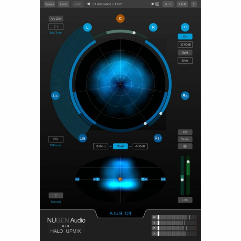 NUGEN Audio Halo Upmix w 3D (Expansion) - Wtyczka VST - rozszerzenie (do pobrania) NUGEN Audio Halo Upmix w 3D (Expansion) - Wtyczka VST - rozszerzenie (do pobrania)