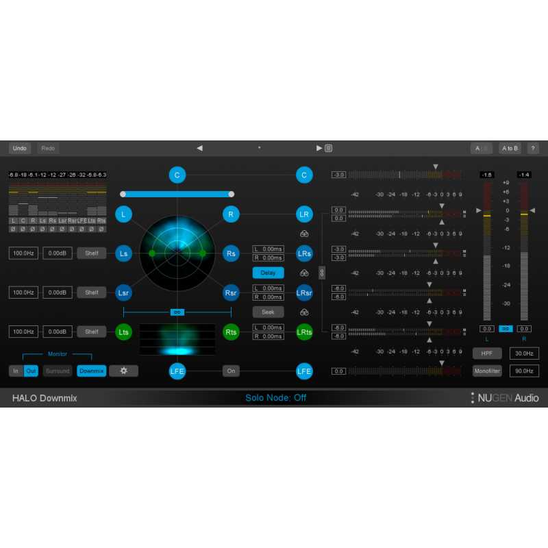 NUGEN Audio Halo Downmix w 3D (Expansion) - Wtyczka VST - rozszerzenie (do pobrania) NUGEN Audio Halo Downmix w 3D (Expansion) - Wtyczka VST - rozszerzenie (do pobrania)
