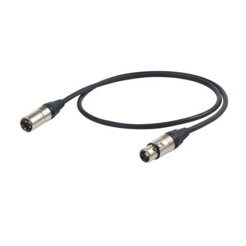 Proel Stage CVDMX1N10 - Kabel DMX 10 m - 1 - Kable DMX - Profesjonalny zmontowany kabel DMX do sygnału DMX512 z mocowaniem Neutr Proel Stage CVDMX1N10 - Kabel DMX 10 m - 1 - Kable DMX - Profesjonalny zmontowany kabel DMX do sygnału DMX512 z mocowaniem Neutr
