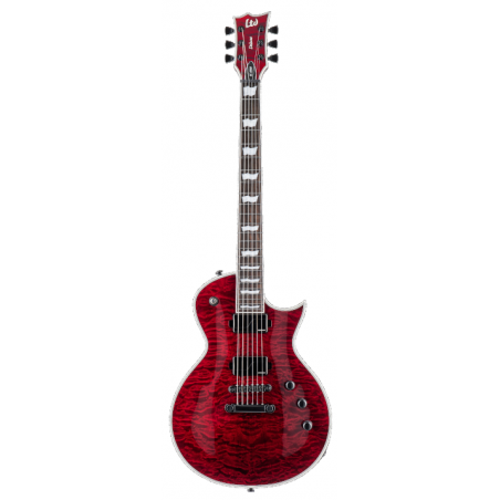 LTD EC-1000 QM See Thru BLK Cherry Fluence - Gitara elektryczna