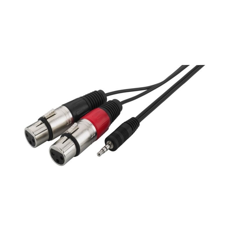 Monacor MCA-129J - Kabel połączeniowy audio 1m