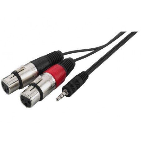 Monacor MCA-129J - Kabel połączeniowy audio 1m