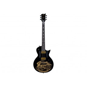 LTD Will Adler WA-Warbird Black W/Graphic - Gitara elektryczna