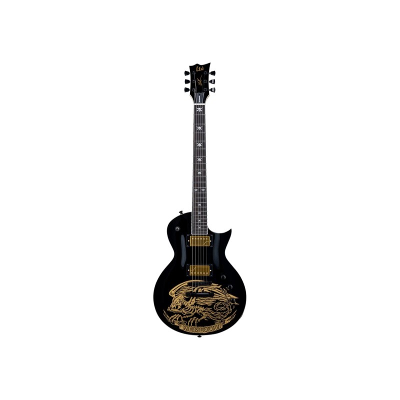 LTD Will Adler WA-Warbird Black W/Graphic - Gitara elektryczna LTD Will Adler WA-Warbird Black W/Graphic - Gitara elektryczna