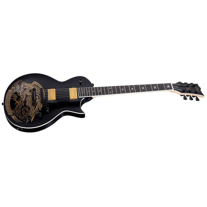 LTD Will Adler WA-Warbird Black W/Graphic - Gitara elektryczna LTD Will Adler WA-Warbird Black W/Graphic - Gitara elektryczna