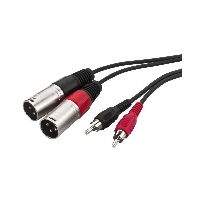 Monacor MCA-327P - Kabel audio 3m