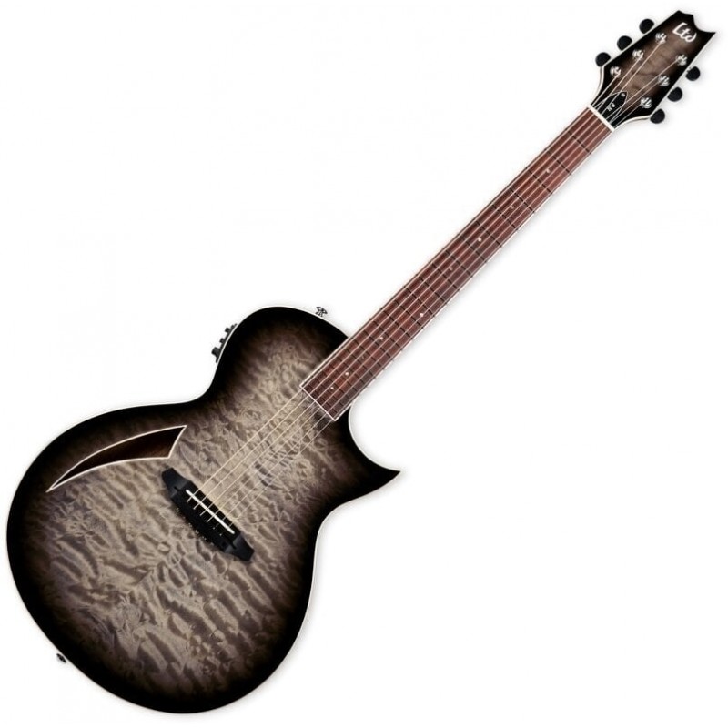 LTD TL-6 QM Charcoal Burst - Gitara elektryczna LTD TL-6 QM Charcoal Burst - Gitara elektryczna